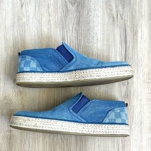 💔SOLD 💔Louis Vuitton Denim Slip on Espadrille